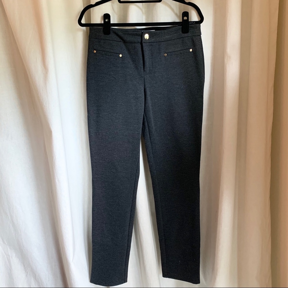 Charter club charcoal grey stretch pant